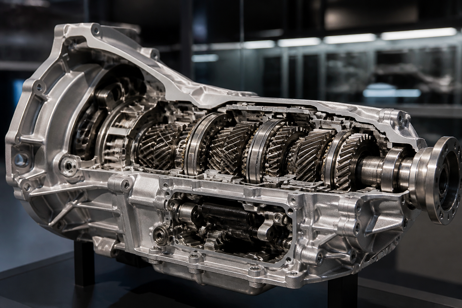 Pavarų dėžė automobilio transmisijoje